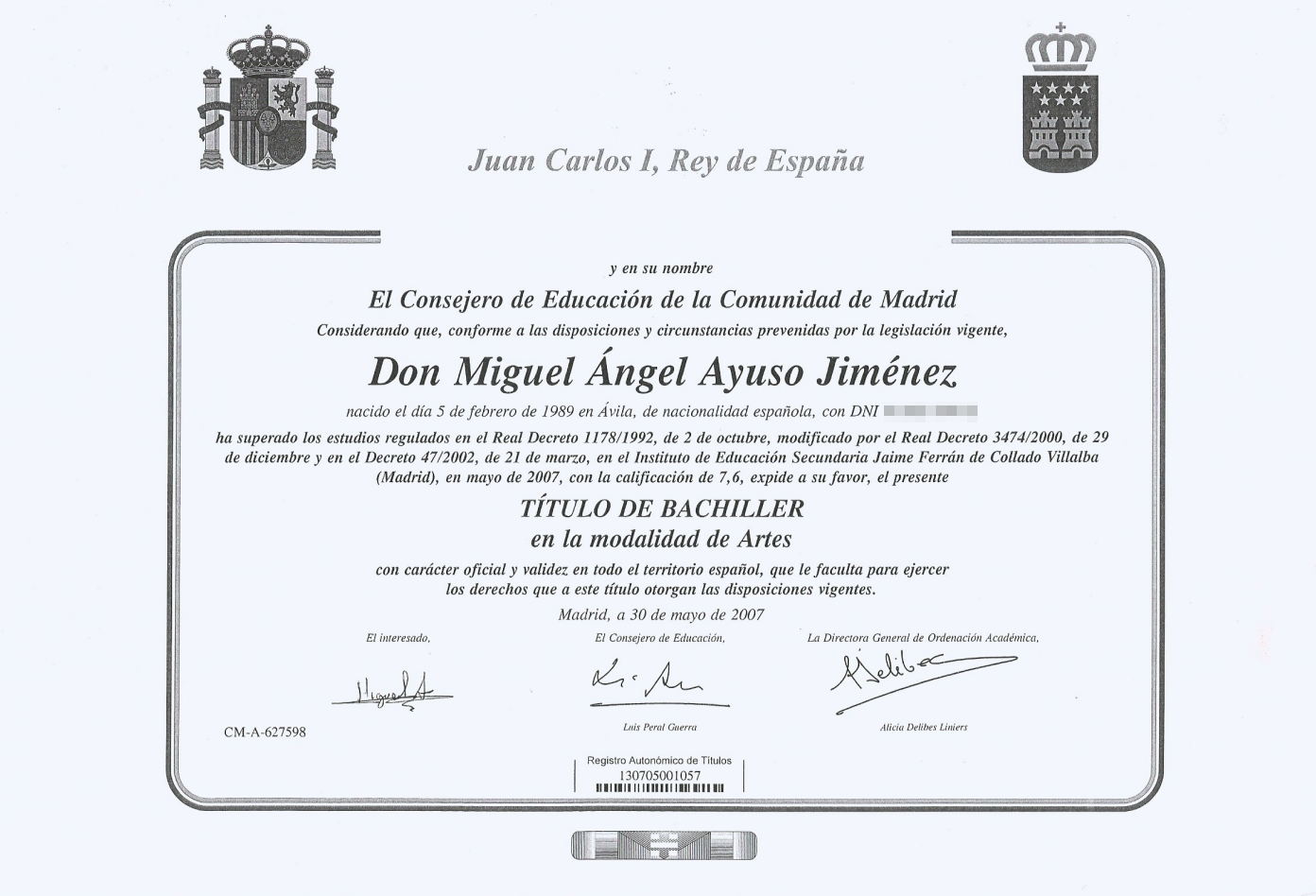Certificado