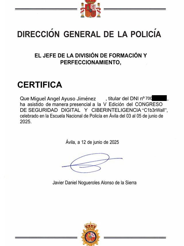 Certificado