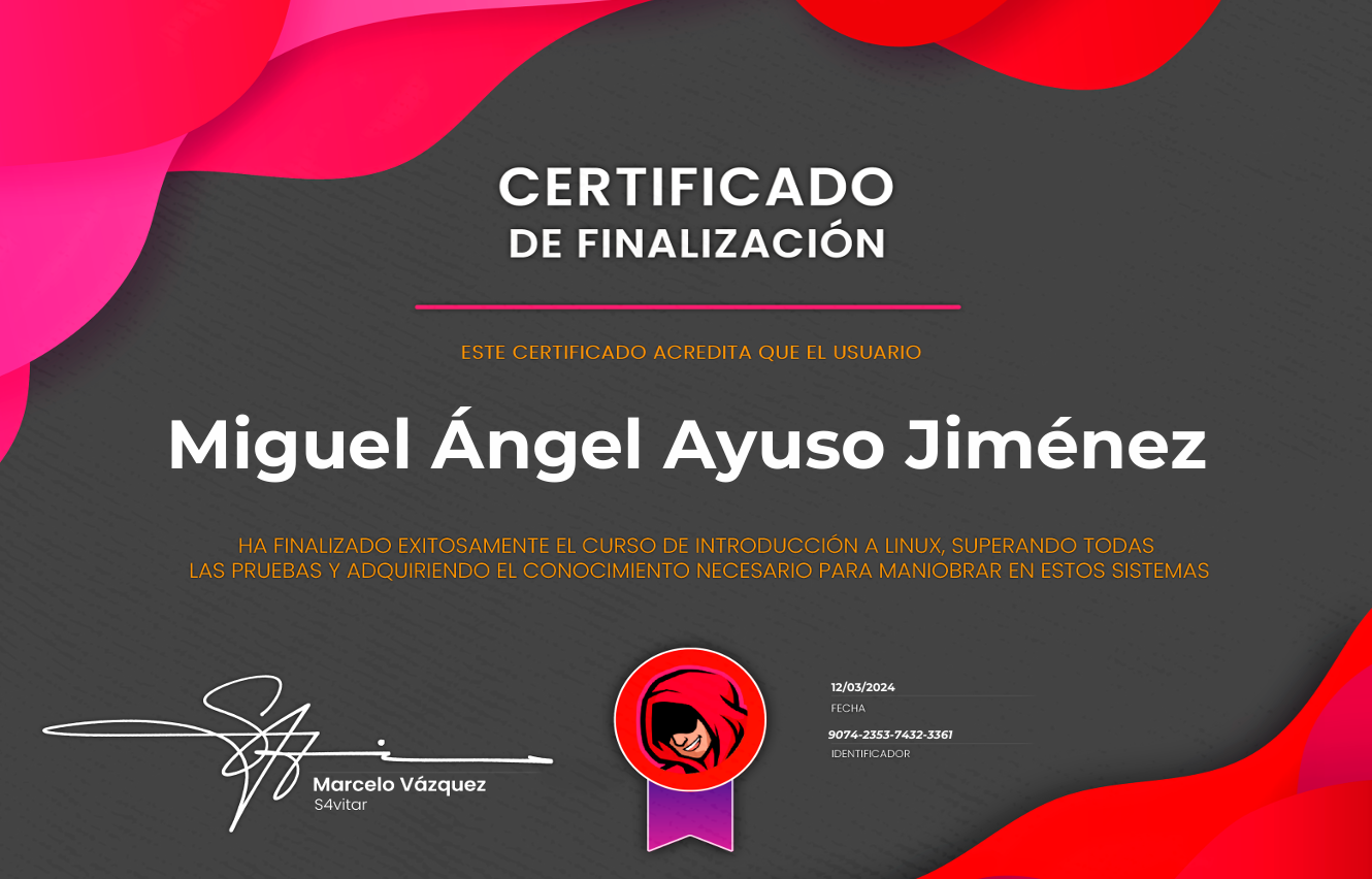 Certificado