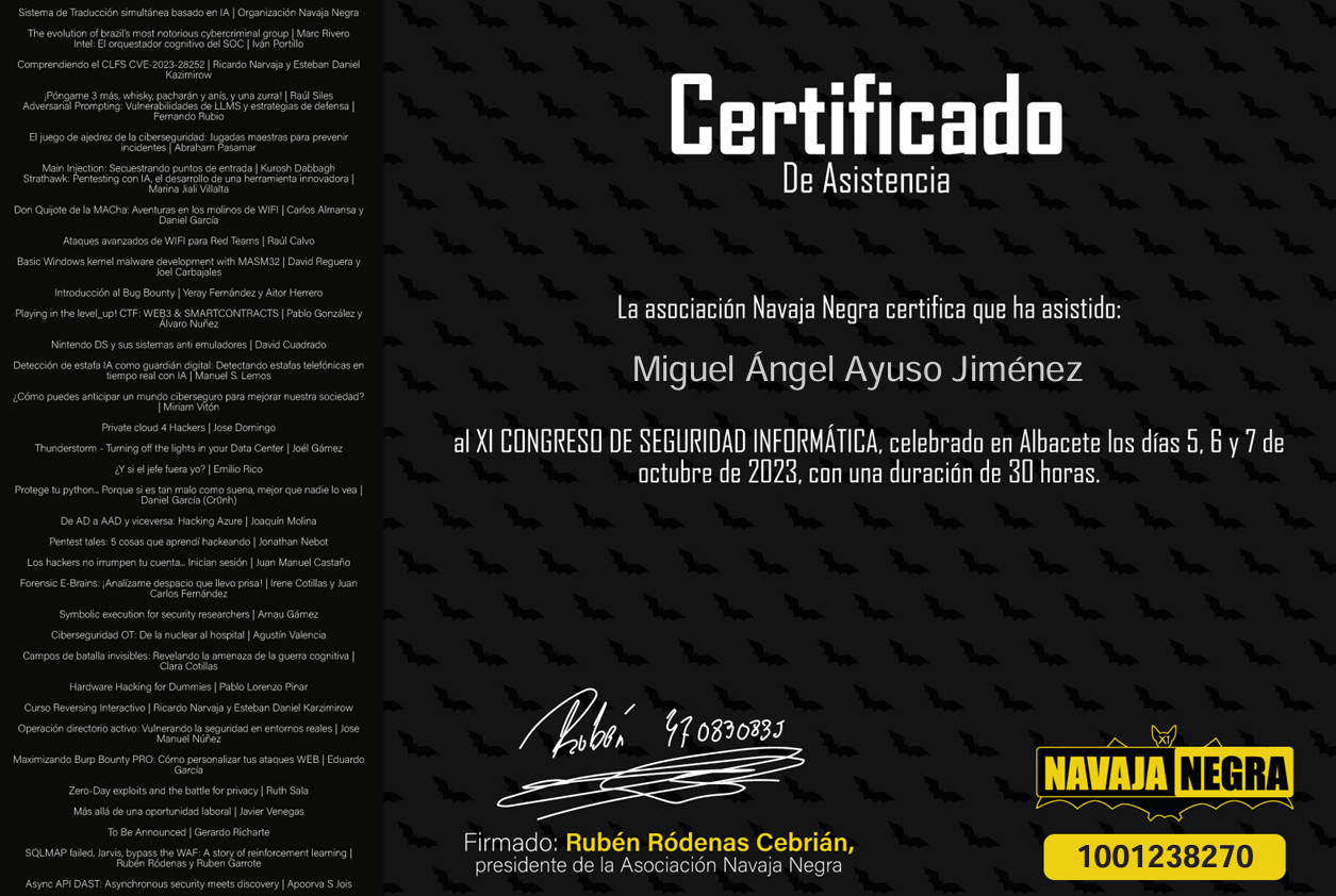 Certificado