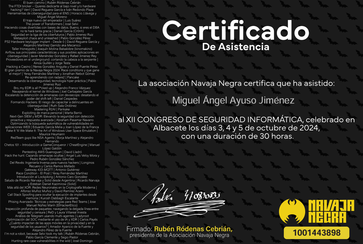 Certificado